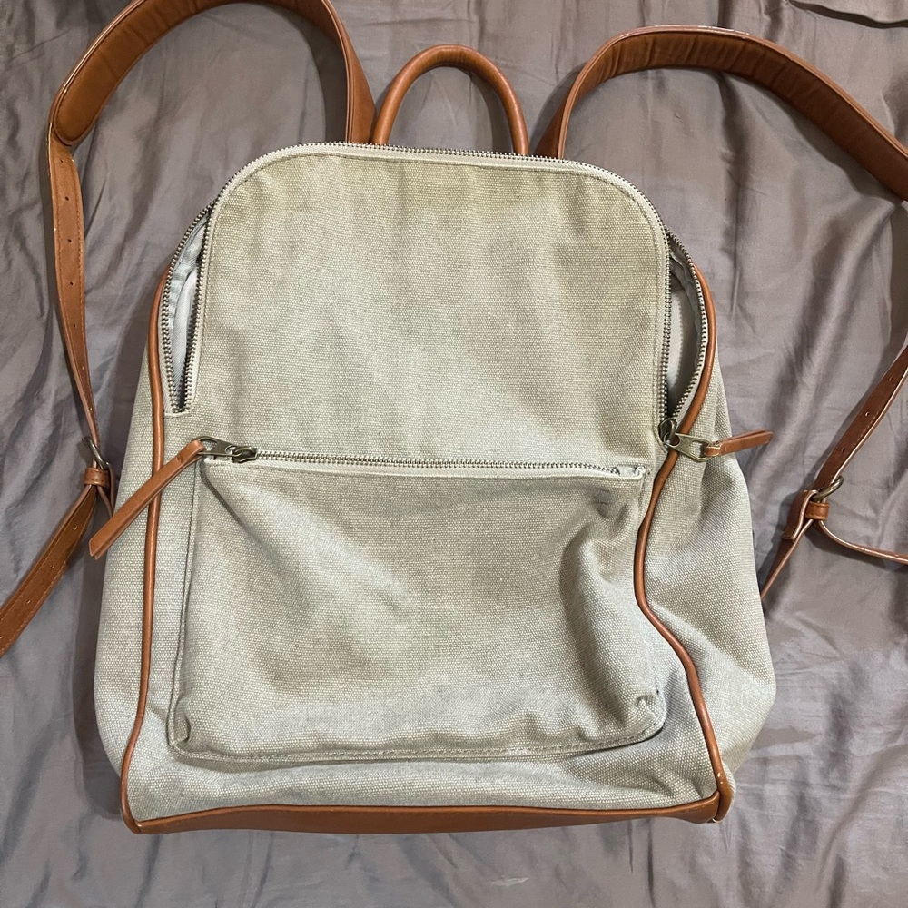 Universal thread Stylish Tan and Cream Backpack